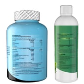 2 - Naturyz LEAN CUTZ Thermogenic Fat Burner 60 Tablets & Triple Strength Green Coffee Bean Extract Combo, 450 ml Unflavoured & Orange