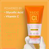 4 - VLCC Clinic Skin Clarifying De-Tan Face Wash,  150 ml  Glycolic Acid & Vitamin C