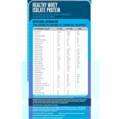 2 - HealthER 100% Healthy Whey Protein,  2.2 lb  Chocolate 