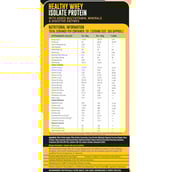 2 - HealthER Healthy Whey Isolated Protein, 2.2 lb Chocolate