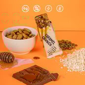 4 - Rize Energy Bar,  6 bar(s)  Caramel Crunch (Pack of 6) 