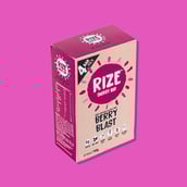 2 - Rize Energy Bar,  6 bar(s)  Berry Blast (Pack of 6) 