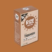 1 - Rize Energy Bar,  4 bar(s)  Tiramisu (Pack of 4) 