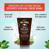 4 - Man Arden Recharge Coffee Face Wash,  100 ml  Cleanses Away Dirt, Oil and Dullness 