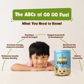2 - Origin Nutrition Go-Go Fuel for Kids  4-7 yrs,  0.88 lb  Vibrant Vanilla 