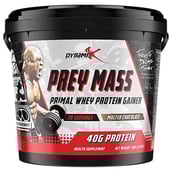 Dynamik Muscle Prey Mass Whey Protein Gainer, 11 lb Malted Chocolate