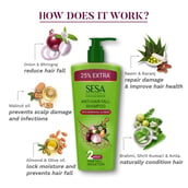3 - Sesa Ayurvedic Anti-Hair Fall Shampoo,  500 ml  With Bhringraj & Onion 