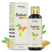 1 - myUpchar Ayurveda Badam Rogan Oil,  100 ml  Pure & Natural 