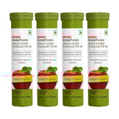1 - GNC Apple Cider Vinegar Effervescent,  15 tablet(s)  Apple (Pack of 4) 