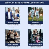 1 - Naturyz Icelandic Pure Cod Liver Oil,  180 softgels 