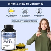 6 - Naturyz Icelandic Pure Cod Liver Oil,  180 softgels 