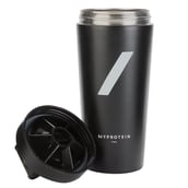 3 - Myprotein Pro Metal Shaker, Black 700 ml