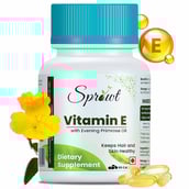 1 - Sprowt Vitamin E,  60 capsules 