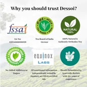 2 - Dessoi Fortis Immunity Boosting Herbal Tea,  Unflavoured  120 g 