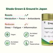 6 - Tencha Ceremonial Matcha Green Tea & Shaker Combo,  30 g  Japanese Matcha 