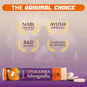 5 - Upakarma Ayurveda Ashwagandha Orange,  20 tablet(s) 
