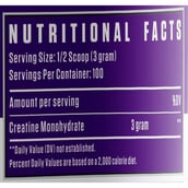 3 - Dennis James Signature Series Creatine Monohydrate,  Unflavoured  0.66 lb 