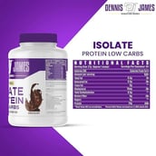 2 - Dennis James Signature Series Isolate Protein, 5 lb Chocolate