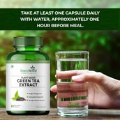 5 - Simply Herbal Green Tea Extract 500mg,  60 capsules  Unflavoured 