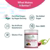3 - Simply Herbal Plant Based Collagen,  300 g  Unflavoured 