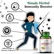 4 - Simply Herbal Immunity Booster,  60 capsules 