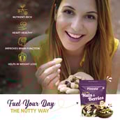 5 - Pintola Premium 8 in 1 Mix Nuts & Berries,  200 g  Unflavoured 