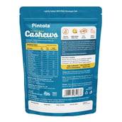 1 - Pintola Roasted & Salted Cashews,  with Pink Himalayan Salt  200 g 