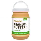 1 - Pintola All Natural Peanut Butter,  2.5 kg  Crunchy 