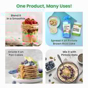 6 - Pintola All Natural Peanut Butter,  1 kg  Crunchy 