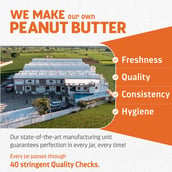 5 - Pintola American Recipe Performance Series Peanut Butter, 1 kg Crunchy