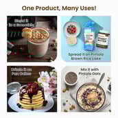 4 - Pintola Dark Chocolate Peanut Butter,  2.5 kg  Crunchy 