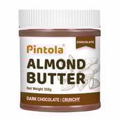 1 - Pintola Dark Chocolate Almond Butter,  Crunchy  0.350 kg 