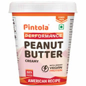 1 - Pintola American Recipe Performance Series Peanut Butter,  1 kg  Creamy 