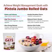 5 - Pintola Jumbo Rolled Oats,  400 g  Natural 
