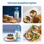 5 - Pintola Wholegrain Brown Rice Cakes,  Lightly Salted (Pack of 2)  130 g 