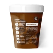 2 - WellX Peanut Butter,  1 kg  Chocolate Creamy 