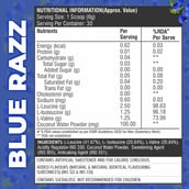4 - Healthfarm Intra BCAA,  0.39 lb  30 Servings  Blue Razz 