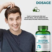 5 - Simply Herbal Biotin, 90 capsules Unflavoured (Pack of 2)