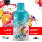 3 - Healthfarm HF Series Liquid L-Carnitine Core 3000,  450 ml  Fruit Punch 