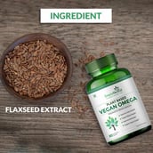 7 - Simply Herbal Vegan Omega 500mg (Pack of 2), 60 capsules