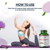 4 - Simply Herbal Milk Thistle 500mg (Pack of 2),  60 capsules 