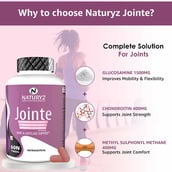 5 - Naturyz Jointe 60 Tablets & Triple Strength Omega 3 Fish Oil 60 Softgels Combo,  2 Piece(s)/Pack 