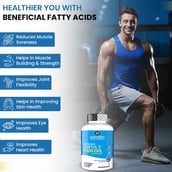 6 - Naturyz Burpfree Nano Omega 3 Fish Oil with Vitamin D3,  90 softgels 