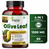 1 - Humming Herbs Olive Leaf & Fruit Extract,  60 capsules 