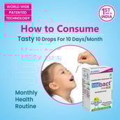 8 - Dr. Morepen Intebact Drop 2 Bn Probiotic, 10 ml Unflavoured (Pack of 2)