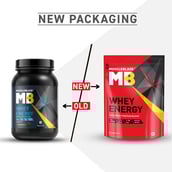 1 - MuscleBlaze Whey Energy with Digezyme,  2.2 lb  Chocolate