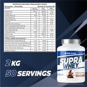 4 - Big Flex Supra Whey Multi-Blend Protein,  4.4 lb  Passion Chocolate 