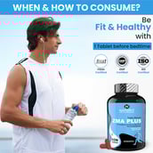 11 - Naturyz Triple Strength ZMA Plus 60 Tablets & Testo-6 90 Tablets Combo, 2 Piece(s)/Pack Unflavoured