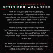 2 - Unmatched Longevity EAA,  Lemon Lime Sherbet  0.72 lb  30 Servings 