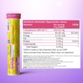 9 - Chicnutrix Glow Glutathione and Vitamin C,  Strawberry and Lemon  20 tablet(s) 